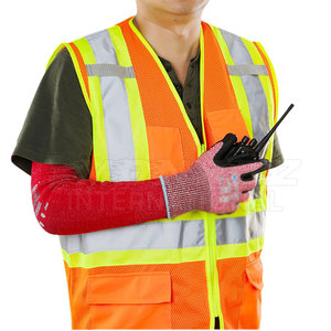 Chalecos reflectantes de alta visibilidad para hombres, ropa de trabajo reflectante de alta calidad, chaleco de alta visibilidad para carretera - Product Image 3