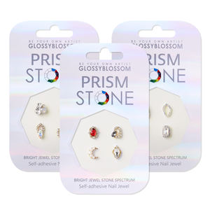 PRISM STONE #69208 Hyacinth 3D <b>Nail</b> <b>Art</b> Stones High Quality Crystal Rhinestone Decoration Stickers Korea Design OEM ODM - Product Image 3