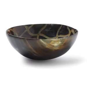 Cuenco de cuerno de buey real de calidad de exportación, diseño de corazón clásico, artesanal, ecológico para servir comida en el hogar y el hotel a precios asequibles - Product Image 5