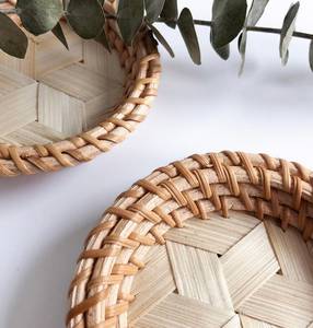 Posavasos de bambú de ratán más vendidos: productos de buena calidad al por mayor de artesanías TienPhong en Vietnam - Product Image 3