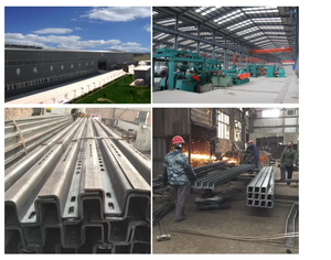 Perfil de Acero en Forma de H, I, U y <span class=keywords><strong>Doble</strong></span> C, Tipo Astm A36, Precio Económico en China, para Estructuras Solares - Product Image 6