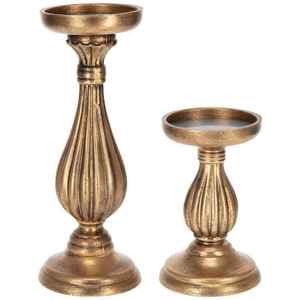 Portavelas de Metal brillante para decoración del hogar contemporánea, centro de mesa para fiestas, decoración de bodas, eventos festivos y noches románticas - Product Image 6