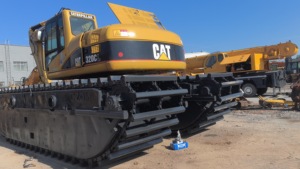 Buggy de pantano 320C usado, excavadora flotante de 20 toneladas de peso operativo con componente de bomba de núcleo - Product Image 2