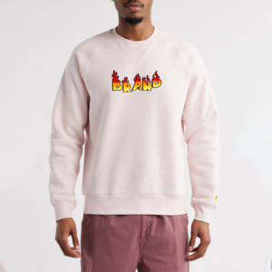 Sweat-shirt d'hiver pour homme en molleton 100% coton mélangé, personnalisé, avec logo brodé, coupe oversize, épaules tombantes, fermeture éclair sur le devant, écologique - Product Image 1