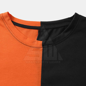 เสื้อยืดผู้ชายผ้าคอตตอนถักแบบ100% แห้งเร็วน้ำหนักเบาออกแบบได้ตามต้องการ - Product Image 3