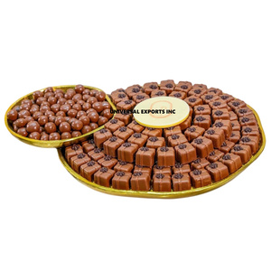 Juego de Tres Tazones de Chocolate Martillados, Forma Redonda, Decorativos para Bodas, Tazón de Dulces de Alta Calidad, Nuevo Tazón de Chocolate de Lujo - Product Image 6
