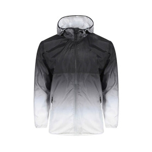 Vestes coupe-vent softshell de qualité supérieure OEM Pull à capuche zippé personnalisé pour la randonnée Tenue décontractée Toile imperméable - Product Image 2