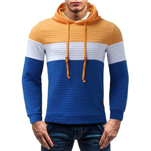 Premium hommes 100% coton pull à capuche vêtements d'hiver décontractés poids lourd brodé basiques personnalisé coupe régulière teint uni - Product Image 6