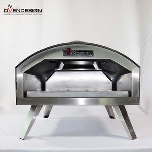 فرن قوي 16 بوصة للاستخدام المنزلي يعمل بالغاز ودرجة حرارة عالية مع حجر البيتزا وخبز البيتزا وخبز البيتزا - Product Image 3