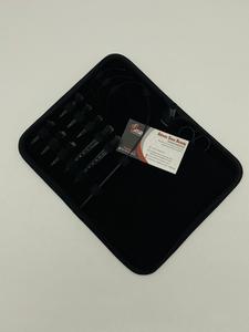 Juego de herramientas de alicates de extensión de cabello negro mate al por mayor de alta calidad, acero inoxidable sostenible, incluye separación profesional - Product Image 4