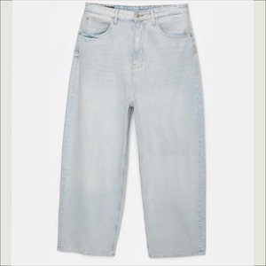 Jeans Baggy Personalizados de Estilo Urbano para Hombre, Jeans de Mezclilla de Algodón Lavado Oscuro Desgastado, Pantalones Baggy de Moda Vintage para Hombre - Product Image 1