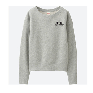 Sudadera de algodón para mujer, jersey con impresión de logotipo personalizado, impresión por sublimación, color blanco - Product Image 1