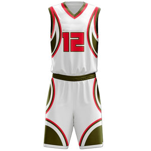 Uniforme de baloncesto transpirable de secado rápido para hombre, diseño personalizado al por mayor, ropa deportiva reversible técnica impresa - Product Image 3