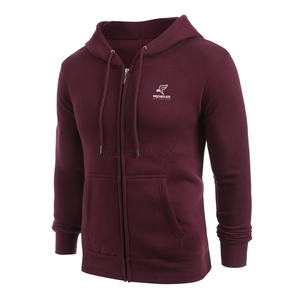 Nueva llegada de los hombres Slim Body Light Hoodies Logotipo personalizado en el pecho Sudaderas de diseño único - Product Image 1