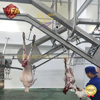Équipement complet d'abattage de chèvres et de moutons avec pompe à moteur et PLC pour ligne d'abattage de petite à moyenne taille à vendre