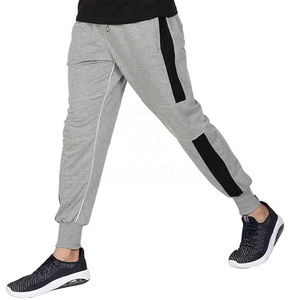 Pantalones de correr personalizados para hombre, cintura media, poliéster/algodón, transpirable, secado rápido, estilo de calle, impresión digital, servicio OEM - Product Image 3