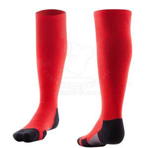 Venta caliente tripulación calcetines deportivos de invierno de punto logotipo personalizado diseño transpirable antideslizante algodón lana grueso cómodo - Product Image 2
