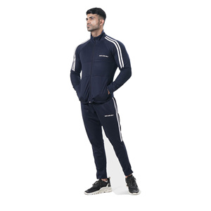 Nouvel ensemble de survêtement pour hommes M Fitness - 100% polyester, séchage rapide, respirant, coupe-vent, pour la salle de sport et l'hiver - Product Image 1