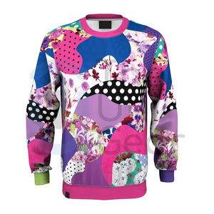 Sudaderas personalizadas al por mayor, jersey de manga larga para hombre, Tops de cuello redondo de gran tamaño, Tops activos para exteriores, proveedor de ropa de calle OEM - Product Image 6