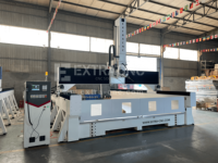 Fourniture d'usine 3D Sculpture 5 6 7 axes Robot bras CNC routeur bois mousse EPS moule Sculpture Sculpture Machine