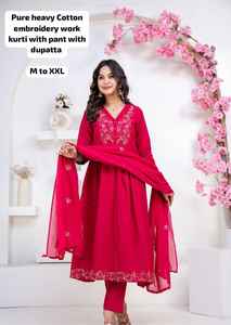 Conjunto de Pantalones y Blusa Anarkali Elegante para Mujer, Ropa Casual para Oficina, Festivales y Vacaciones - Trajes al por Mayor, Kurti Étnico Indio Pakistaní - Product Image 2