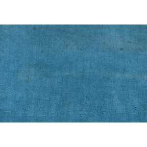 Alfombra Turca, Alfombra Vintage de 2.5x7.3 pies, Alfombra de Lana Ikat Azul Gris - Product Image 5