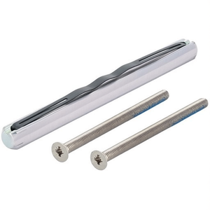 Juego de Manijas para Puerta y Ventana Sertos FS-G/G 65-70mm M5x75mm Cuadradas 9x125mm - Product Image 3