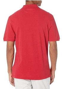 Polo de poliéster de secado rápido, liso, en blanco, con logotipo personalizado, ropa informal en blanco, camiseta Polo de talla grande para hombre, polos de Golf personalizados para hombre - Product Image 2