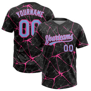 Camisetas de Béisbol y Sóftbol Personalizadas con Sublimación, Dos Botones, Bordado Personalizado con Nombre y Números, Malla Transpirable, Manga Corta - Product Image 1