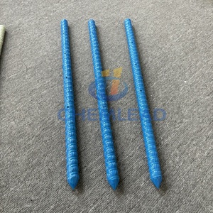 Estaca de refuerzo de fibra de vidrio de 3/4 "24", Estaca de forma de hormigón GFRP para formación de cimientos - Product Image 3