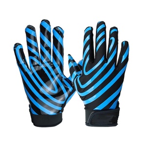 Gants de football américain imprimés avec logo personnalisé de style moderne Meilleurs gants gaéliques de gros à prix raisonnable pour Gym Fitness - Product Image 1