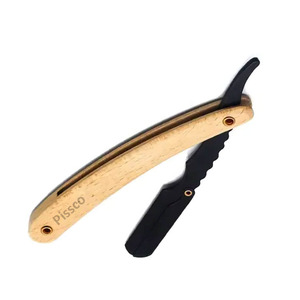 Rasoir pliant personnalisé en acier inoxydable, couteau de rasage pliant, rasoir de barbier à lame droite en acier inoxydable - Product Image 5