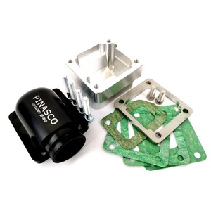 Kit de soupape à clapets noire de 30 mm de diamètre pour motos - Product Image 1