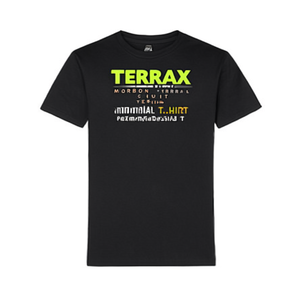 Camiseta Térmica Terrax Workwear Negra/Lima, Camiseta Promocional Premium TERRAX - Product Image 2