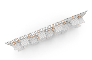 ที่ปลูกต้นไม้ในสวนที่บ้านกลางแจ้งพร้อมขาตั้งแจกันดอกไม้ขนาดใหญ่สำหรับปลูกต้นไม้และกระถาง - Product Image 5