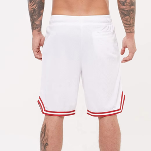 Shorts de Playa de Punto Satinado para Hombre, Corte Regular, con Logotipo Estampado en la Parte Delantera, Estilo Vintage, Transpirables y de Secado Rápido - Product Image 3