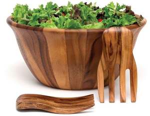 Deluxe Quality Teak Wood <b>Dinnerware</b> <b>Set</b> Customized Shape for Wedding Parties and Hotel Ware Supplies - Product Image 1