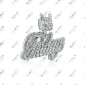 Collar con Colgante Personalizado Premium Fridays Drip, Joyería de Moda con Incrustaciones de Piedras, al Mejor Precio - Product Image 2