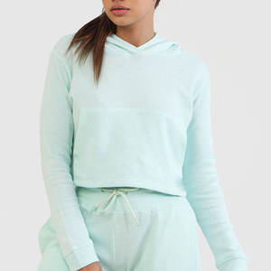 Sudadera con Capucha Corta Personalizada para Mujer, Invierno, 100% Algodón, Ecológica, de Secado Rápido - Product Image 4
