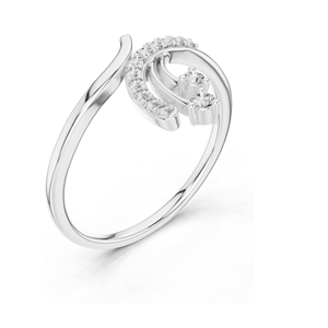 Bague en diamant de laboratoire de 0,128 carat pour femmes, clarté VVS-VS EF, or 18 carats, 14 carats, 10 carats et argent 925, or rose, or jaune, or blanc - Product Image 6