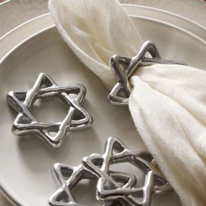 Decorative floral design metal napkin ring suitable for anniversary dinner party <b>table</b> setting with luxury feel - Product Image 5