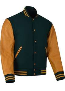 Blousons bombardiers pour hommes à bas prix nouvelle mode Blouson aviateur classique de baseball Veste universitaire pour l'hiver - Product Image 5