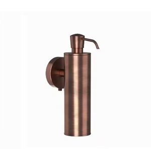Dispensador de jabón líquido de Metal hecho a mano, moderno y elegante, accesorios de baño decorativos con acabado dorado brillante a bajo precio - Product Image 5