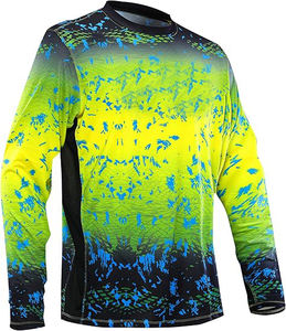 Maillot de pêche à manches longues pour homme Maillot de pêche à séchage rapide avec protection par sublimation - Product Image 3