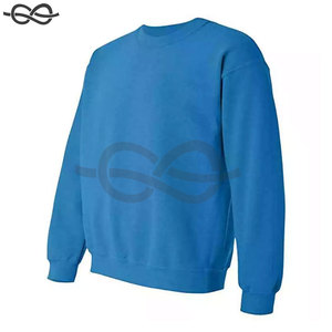 เสื้อสเวตเชิ้ตผู้ชายผ้าฝ้ายหนานุ่ม 100% สำหรับฤดูหนาว พิมพ์ลายได้ตามสั่ง ดีไซน์เรียบง่าย ปักลาย คอกลม ทรงหลวม - Product Image 2