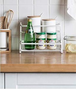 Premium Quality Stainless Steel Under Cabinet Spice <b>Rack</b> Hidden <b>Storage</b> for a Neat <b>Kitchen</b> Best Quality <b>Rack</b> - Product Image 4