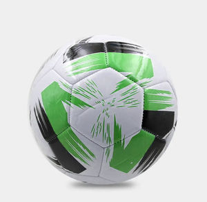 Balón de fútbol paquistaní de alta calidad con diseño cosido a máquina, tamaño 5, cuero PU, las mejores BOLAS DE PARTIDO - Product Image 2