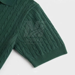 Polo de Punto de Alta Calidad para Hombre, Cuello Clásico, Cierre de Botones, Textura Suave, Ropa Casual de Moda, Fabricante - Product Image 4