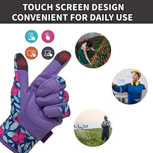 Couleur claire Bonne qualité Meilleur produit flexible Conception unique Protection des mains Équipement de protection pour le jardinage Gants de jardin - Product Image 6