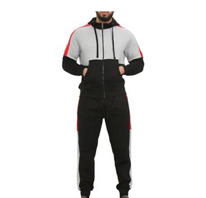 Logo personnalisé en vrac, vente en gros, vêtements de sport unisexe, ensembles de Jogging pour hommes, survêtement uni pour hommes - Product Image 2